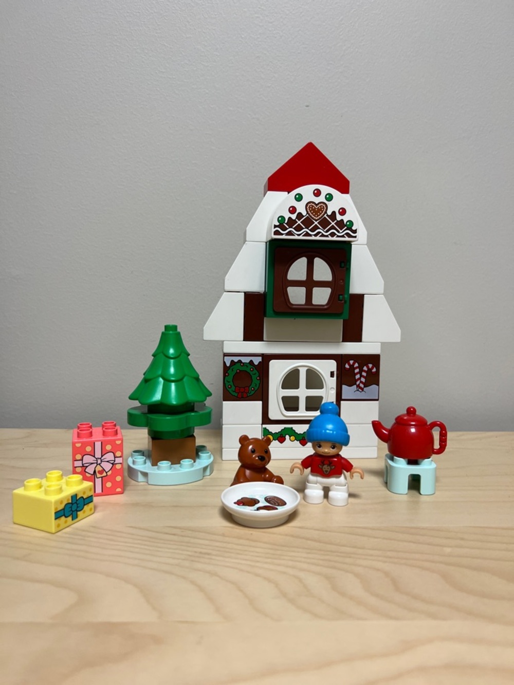 LEGO DUPLO Holiday Gingerbread House Playset - Toddler Toy